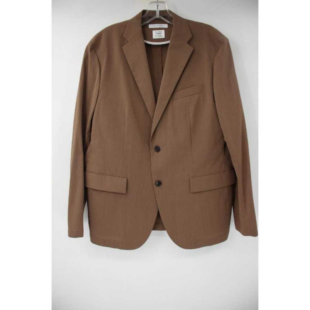 Beauty Youth United Arrows Mens XL US 40 TORAY Primeflex Sport Coat Brown jacket